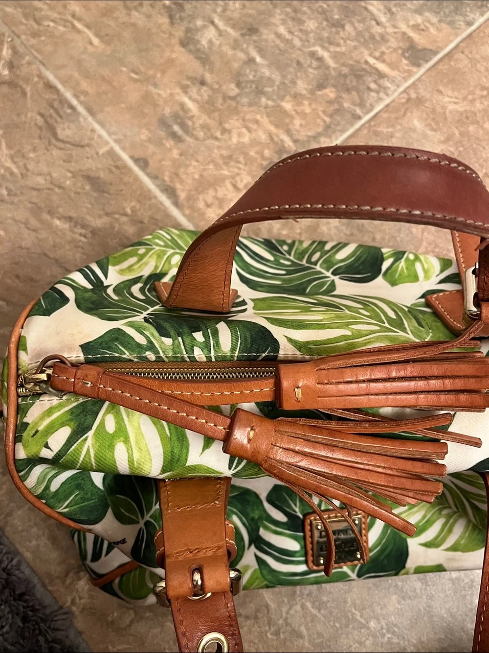 Dooney & Bourke canvas satchel